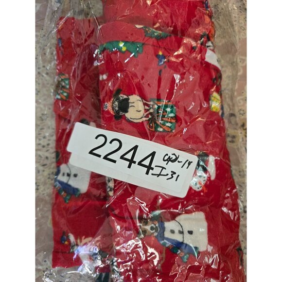 Old Navy S Christmas Pajama Pants Red With Dogs & Cats Print - Picture 6 of 6
